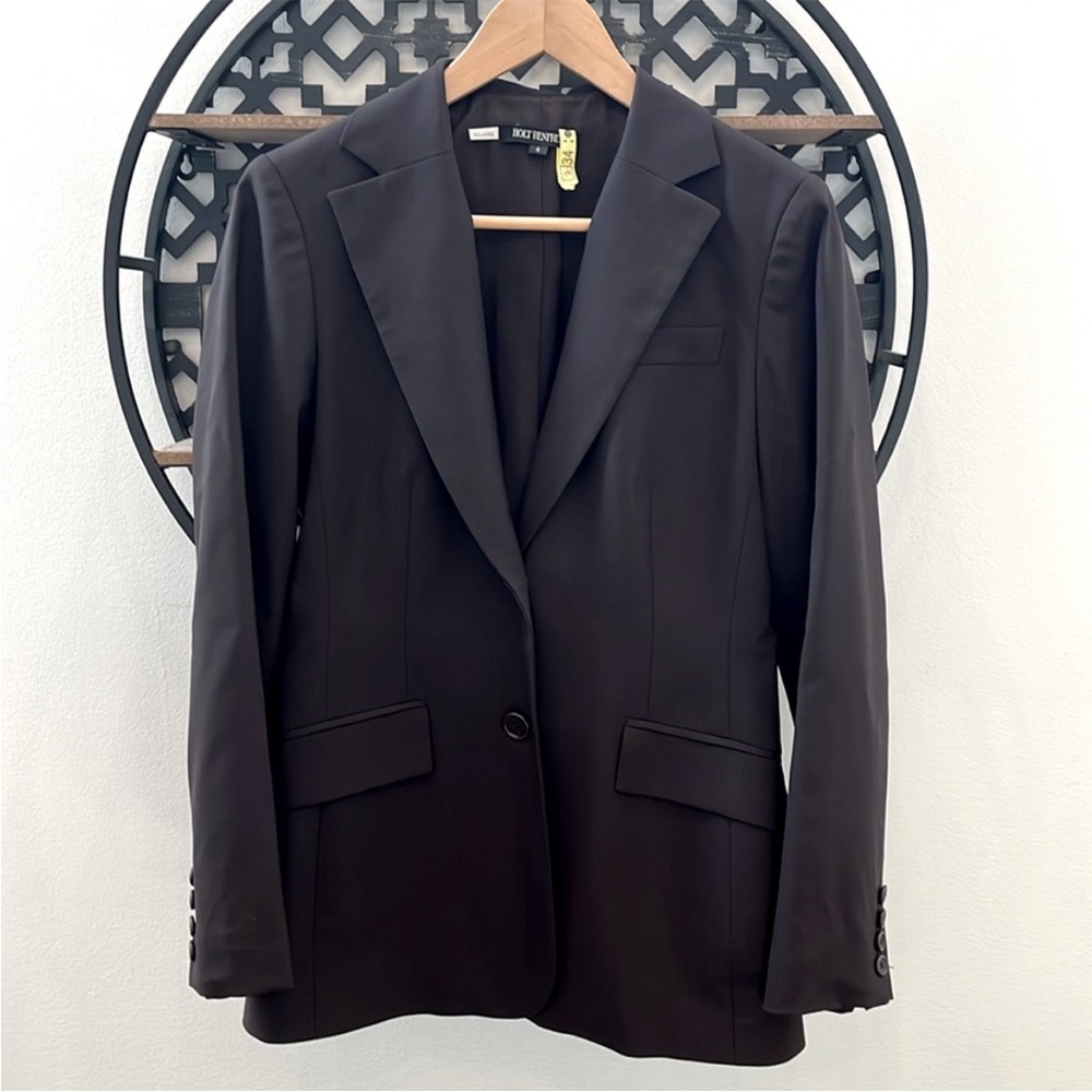 Holt Renfrew Chocolate Brown Blazer
